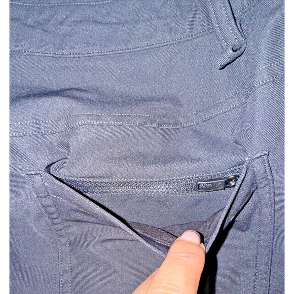 Lululemon Size 31 ABC Slim Fit Dark Gray Warpstreme Chino Pants Men's Waterproof - Picture 11 of 13